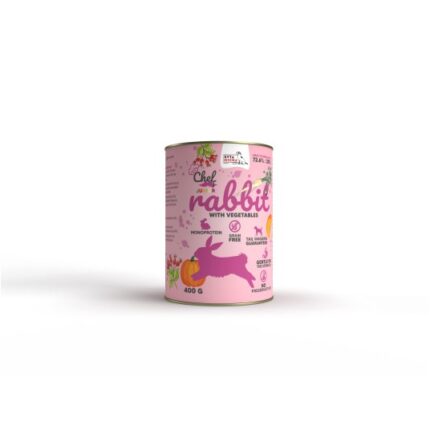 syta micha karma mokra królik chef 0,4 kg