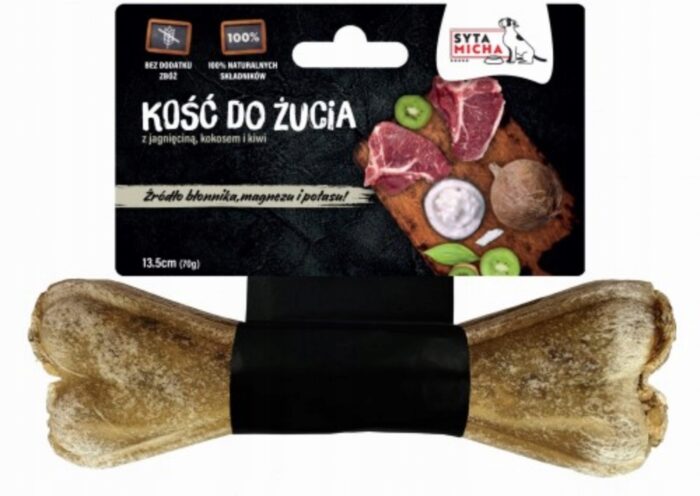 kość do żucia maxxi 22cm kaczka malina syta micha