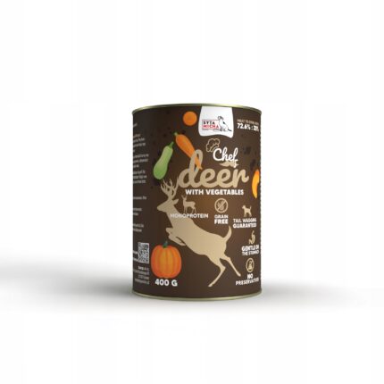 syta micha chef karma mokra jeleŃ z warzywami 400g