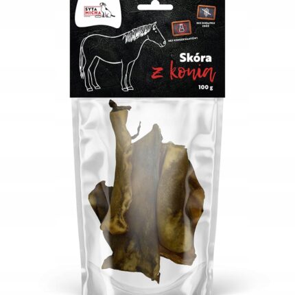 syta micha skóra z konia dla psa 100g