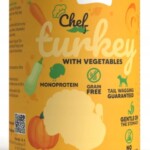 syta micha chef. mokra karma dla psa indyk z warzywami 400g