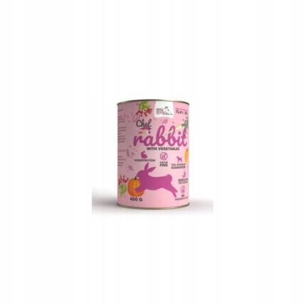 syta micha karma mokra królik chef 0,4 kg