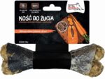 przysmak dla psa syta micha kość do żucia na piękną sierść 13,5 cm