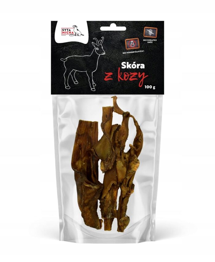 syta micha skóra z kozy dla psa 100g