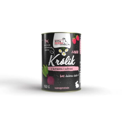 syta micha karma mokra królik 0,8 kg