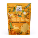 syta micha chef.  sucha karma dla szczeniąt królik i indyk, banan i cukinia 1.5kg