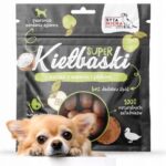 syta micha. super kiełbaski dla psa z królikiem, marchewką i mniszkiem 100g