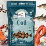 syta micha fish  seafood przysmaki z dorszem dla psa 80g