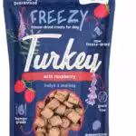 syta micha. liofilizowane przysmaki dla psa indyk z malinami freezy 40g
