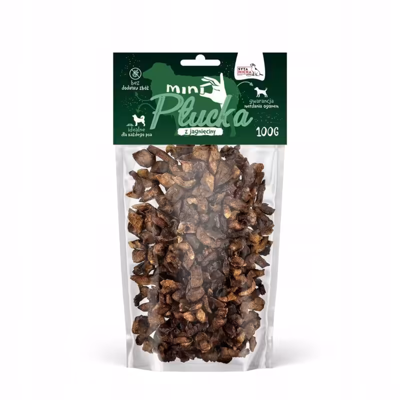 syta micha. mini płucka z jagnięciny 100g