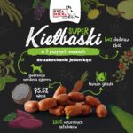 syta micha. super kiełbaski dla psa z jagnięciną i pokrzywą 100g