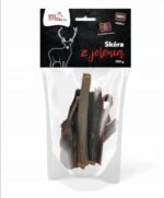 syta micha gryzak suszona skóra z jelenia dla psa 100g