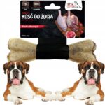 syta micha. kość do żucia dla psa z kaczką i malinami 22 cm maxxi