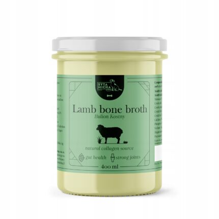 syta micha bulion z kości jagnięcych dla psa 400ml