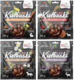 syta micha. super kiełbaski dla psa z królikiem, marchewką i mniszkiem 100g