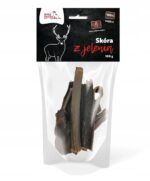 syta micha gryzak suszona skóra z jelenia dla psa 100g