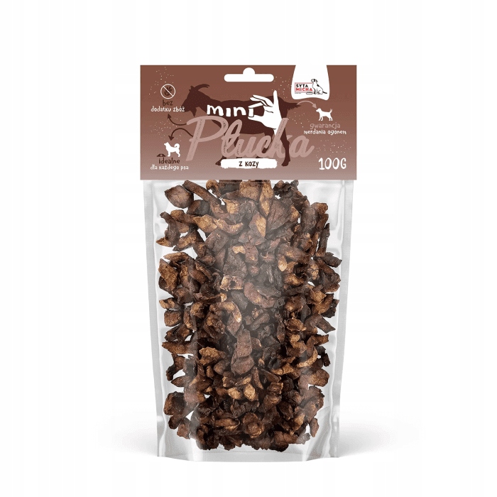 przysmak mini płucka kozie 100g syta micha