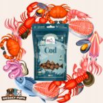 syta micha fish  seafood przysmaki z dorszem dla psa 80g