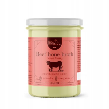 syta micha bulion z kości wołowych dla psa 400ml