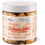 syta micha.  100% liofilizowany filet łososia dla psa 110g freezy pure