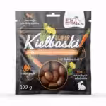 syta micha. super kiełbaski dla psa z królikiem, marchewką i mniszkiem 100g