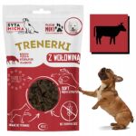 syta micha trenerki z wołowiną dla psa 80g