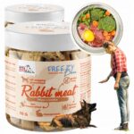 syta micha. 100% liofilizowane mięso królika dla psa 70g freezy pure
