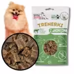 syta micha trenerki z jagnięciną dla psa 80g