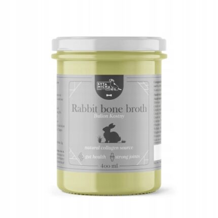 syta micha bulion z kości królika dla psa 400ml