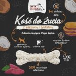 syta micha. kość do żucia dla psa kokos z batatem 12cm