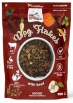 syta micha. dog flakes suszona karma dla psa wołowina 700g