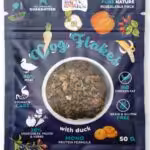 syta micha. dog flakes suszona karma dla psa kaczka 50g