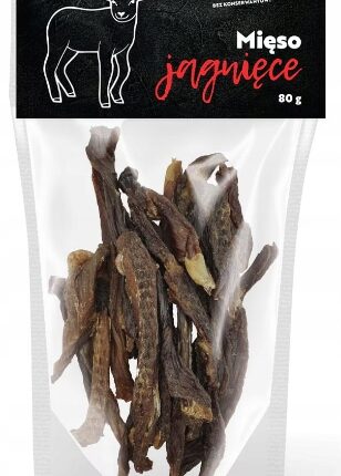 syta micha. suszone mięso jagnięce dla psa 80g