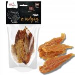 syta micha. suszone filety z indyka dla psa 100g