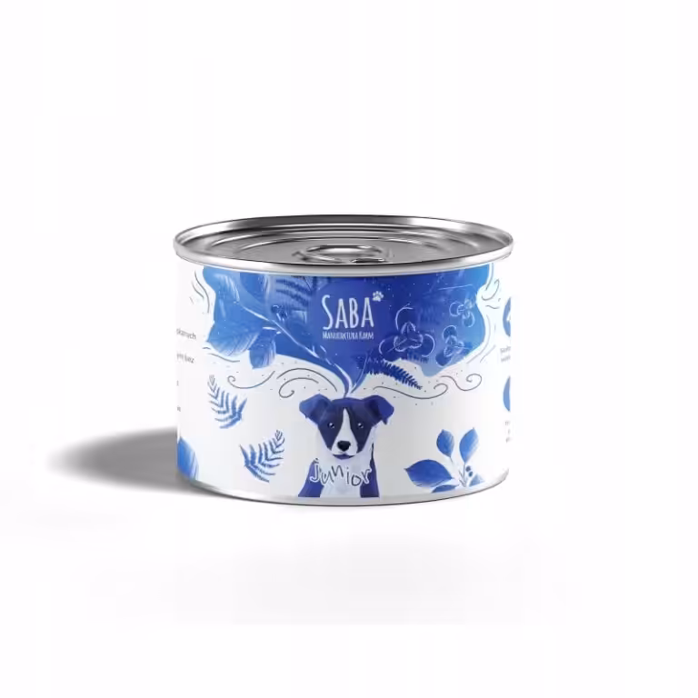 saba. karma mokra junior indyk 410 g