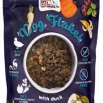 syta micha. dog flakes suszona karma dla psa kaczka 700g