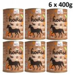 syta micha. mokra karma dla psa koń z warzywami 400g