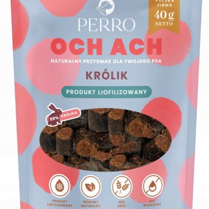 perro. och ach królik przysmaki liofilizowane 40g
