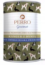 perro. karma mokra gourmet kangur z dynią dla psów dorosłych 400g