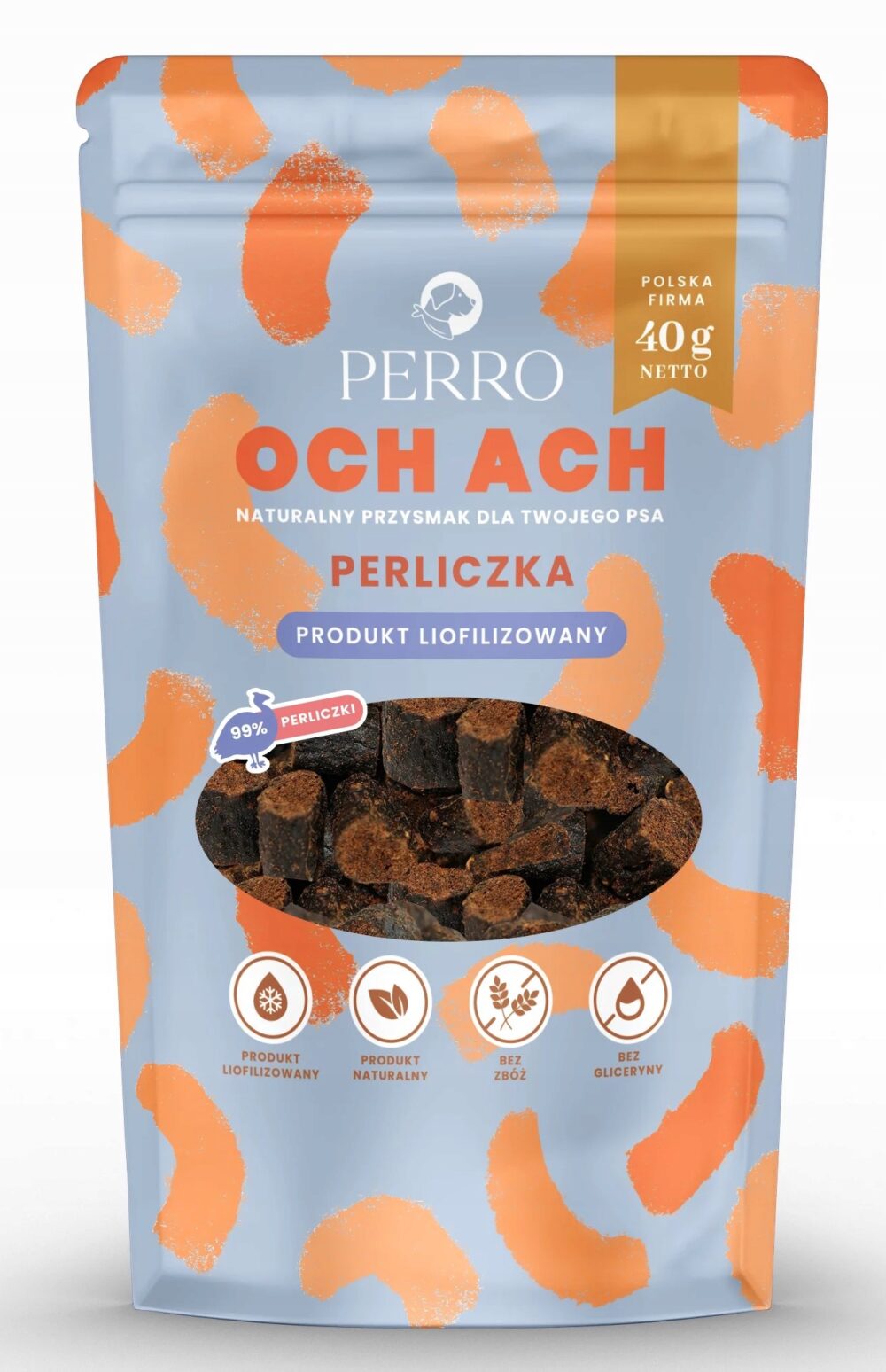 perro. och ach perliczka przysmaki liofilizowane 40g