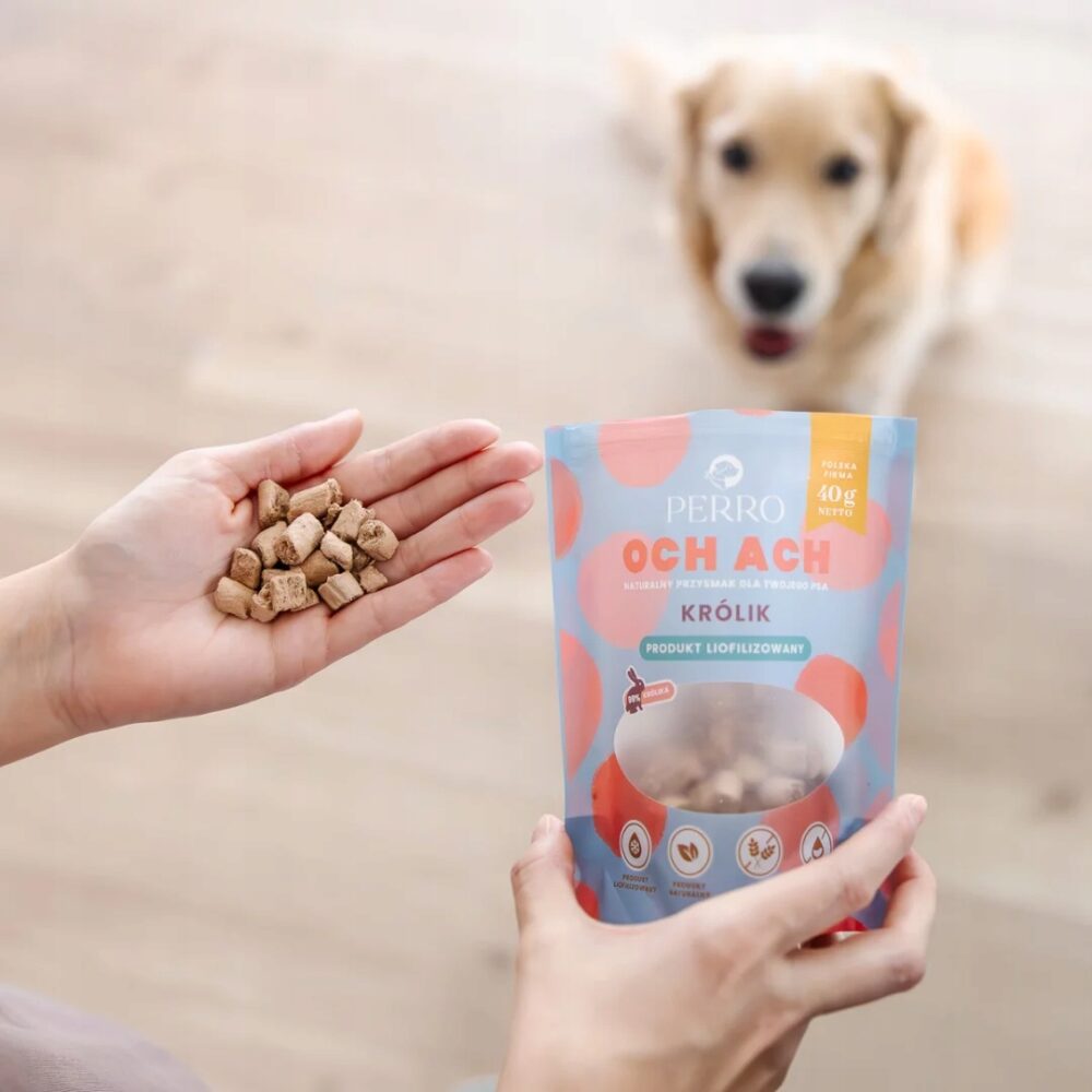 perro. och ach królik przysmaki liofilizowane 40g