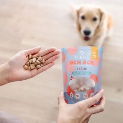perro. och ach królik przysmaki liofilizowane 40g