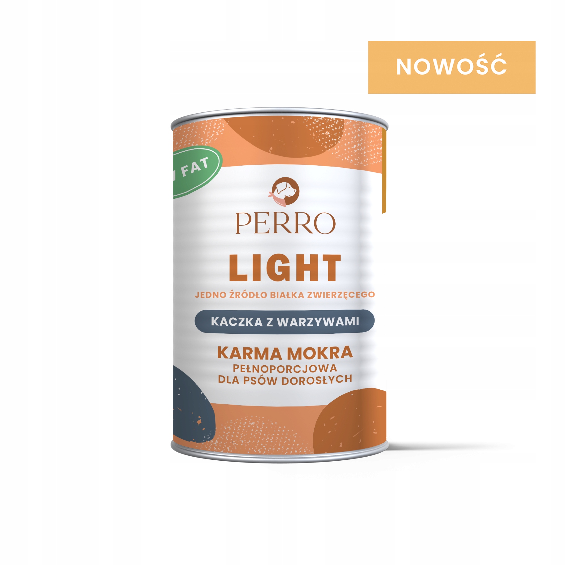 perro. mokra karma dla psa light kaczka z warzywami 400g perro. mokra karma dla psa light kaczka z warzywami 400g