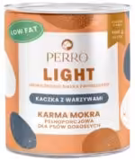 perro. karma mokra light kaczka z warzywami 800g