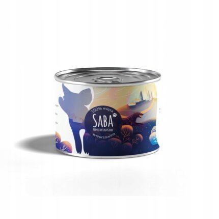 saba. karma mokra wieprzowina 100% mięsa 410 g