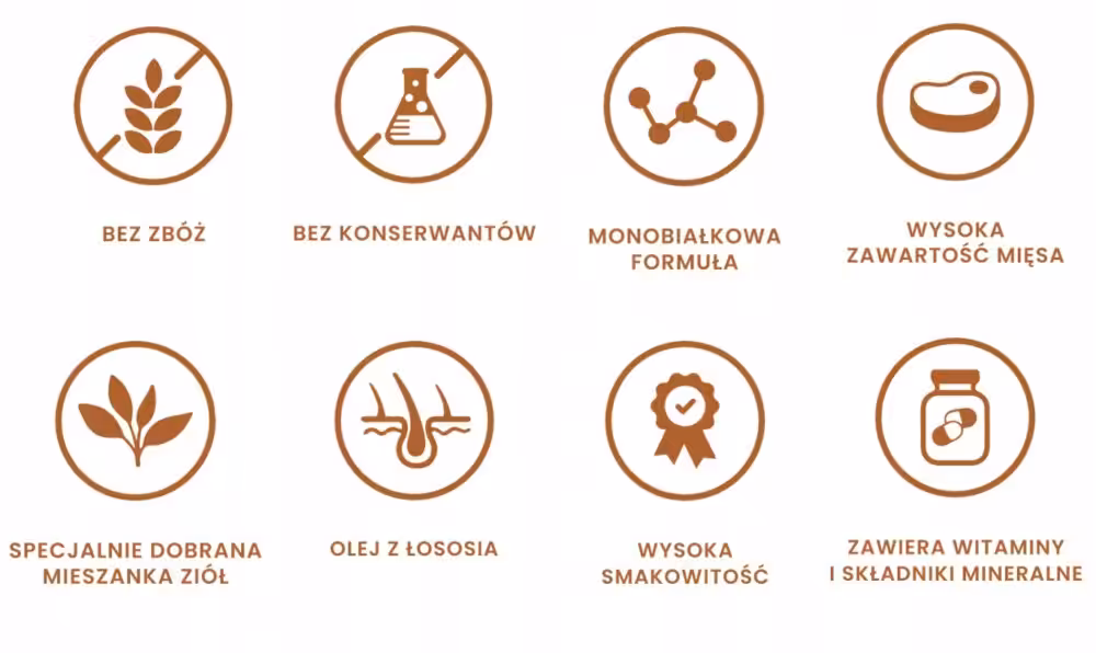 perro. karma mokra gourmet koza z batatami dla psów dorosłych 800g