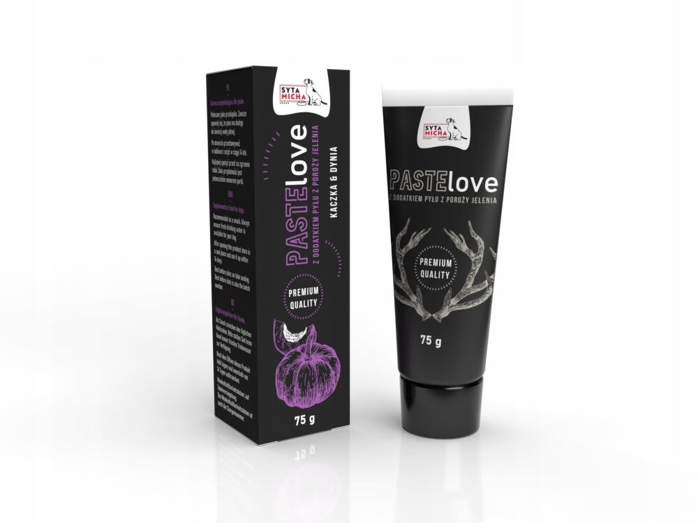 syta micha. pasta do smarowania pastelove mięsna kaczka dynia