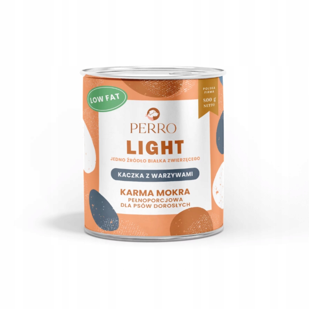 perro. karma mokra light kaczka z warzywami 800g perro. karma mokra light kaczka z warzywami 800g