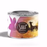 saba. karma mokra królik 100% mięsa 200 g