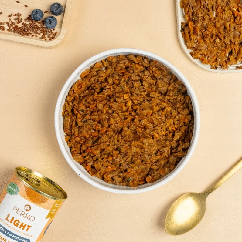 perro. karma mokra light kaczka z warzywami 800g perro. karma mokra light kaczka z warzywami 800g